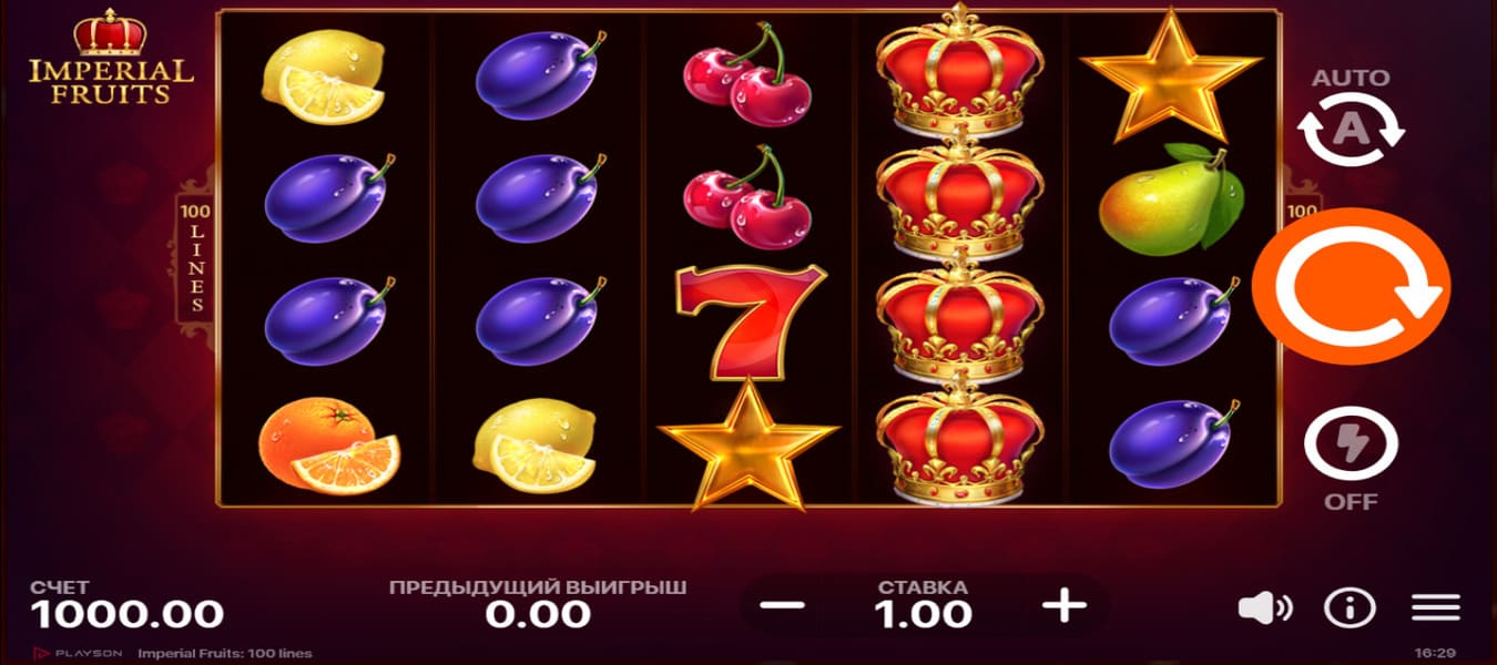Imperial Fruits: 100 Lines